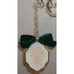 Swarovski Glass Bead Fancy Ornament Hooks-Set of Six