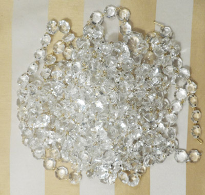 Glass Christmas Tree Garland